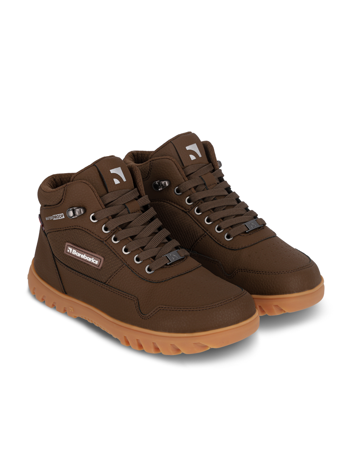 Winter Barefoot Boots Barebarics UrbanEdge - Dark Brown
