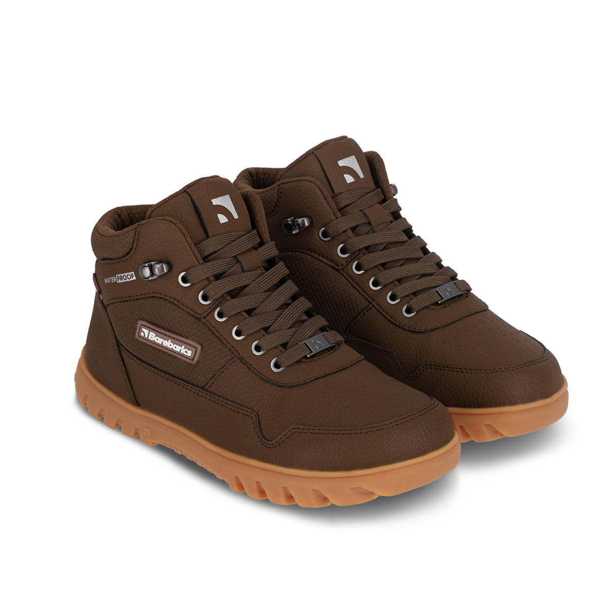 Winter Barefoot Boots Barebarics UrbanEdge - Dark Brown
