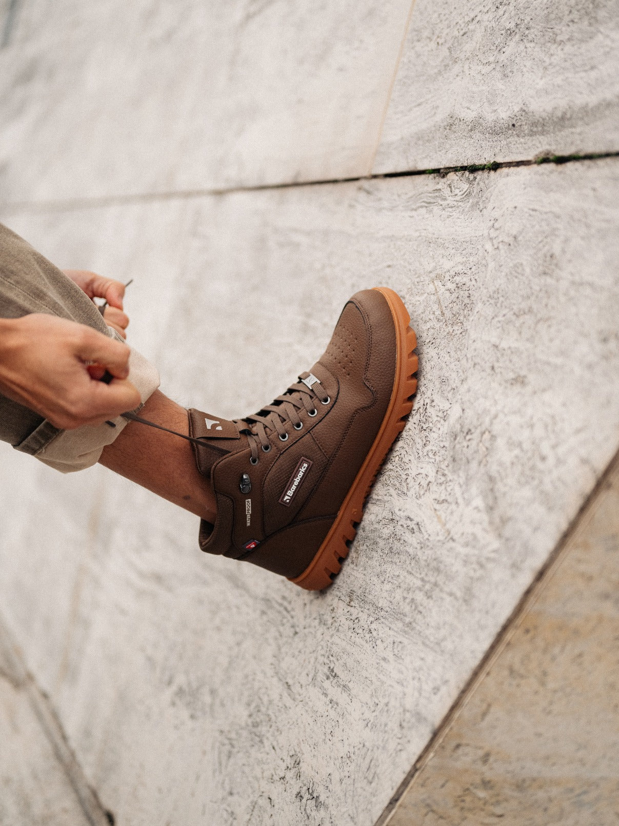 Barefoot Shoes Barebarics UrbanEdge - Dark Brown