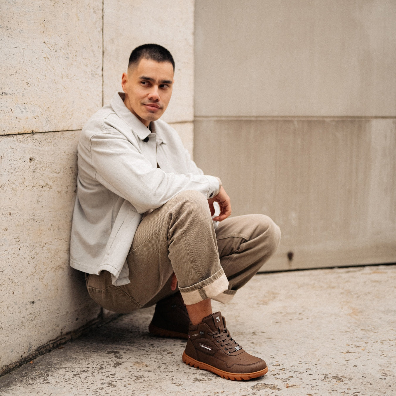 Barefoot Shoes Barebarics UrbanEdge - Dark Brown