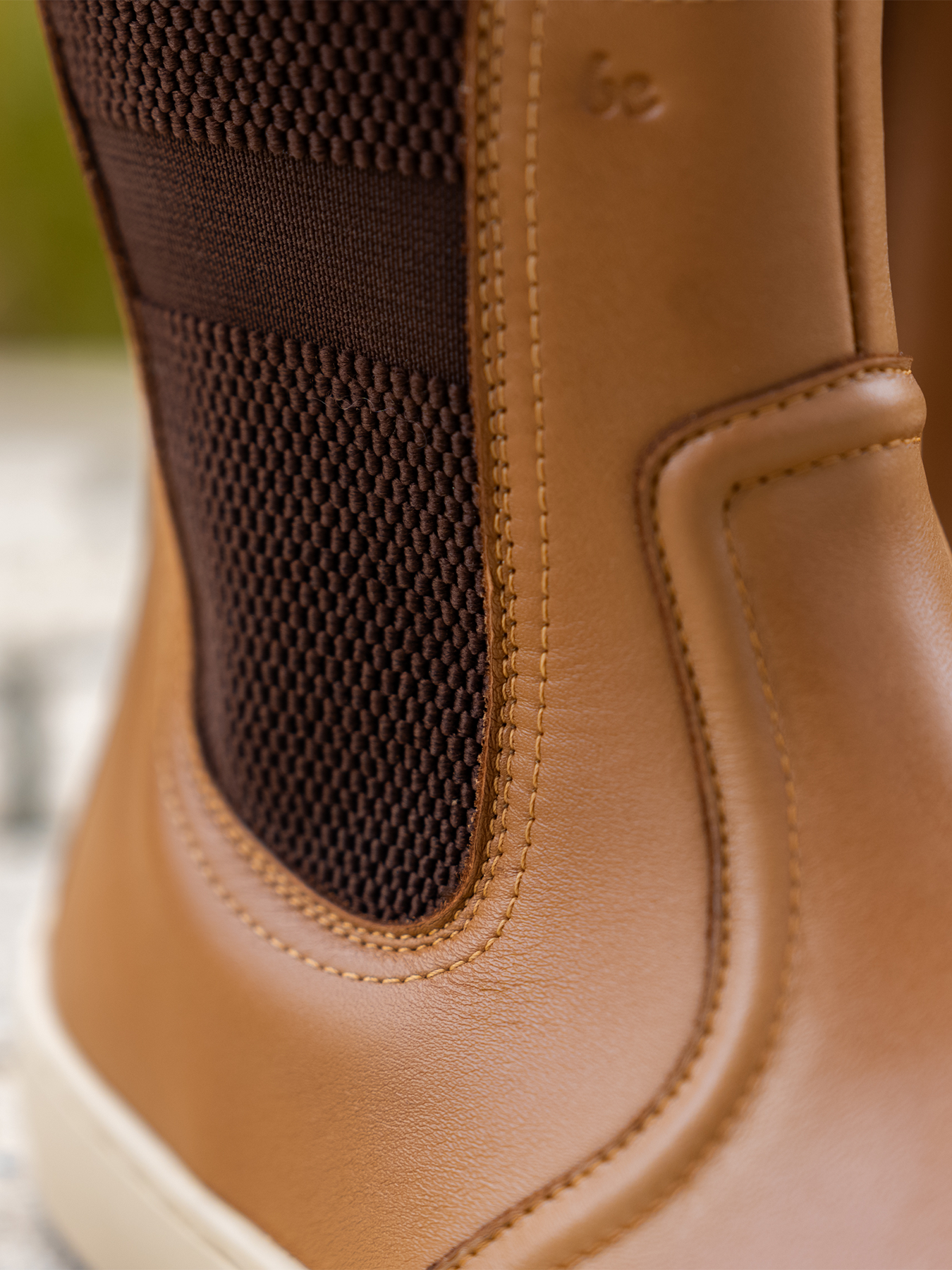 Bottes pieds nus Be Lenka Allure - Cognac clair