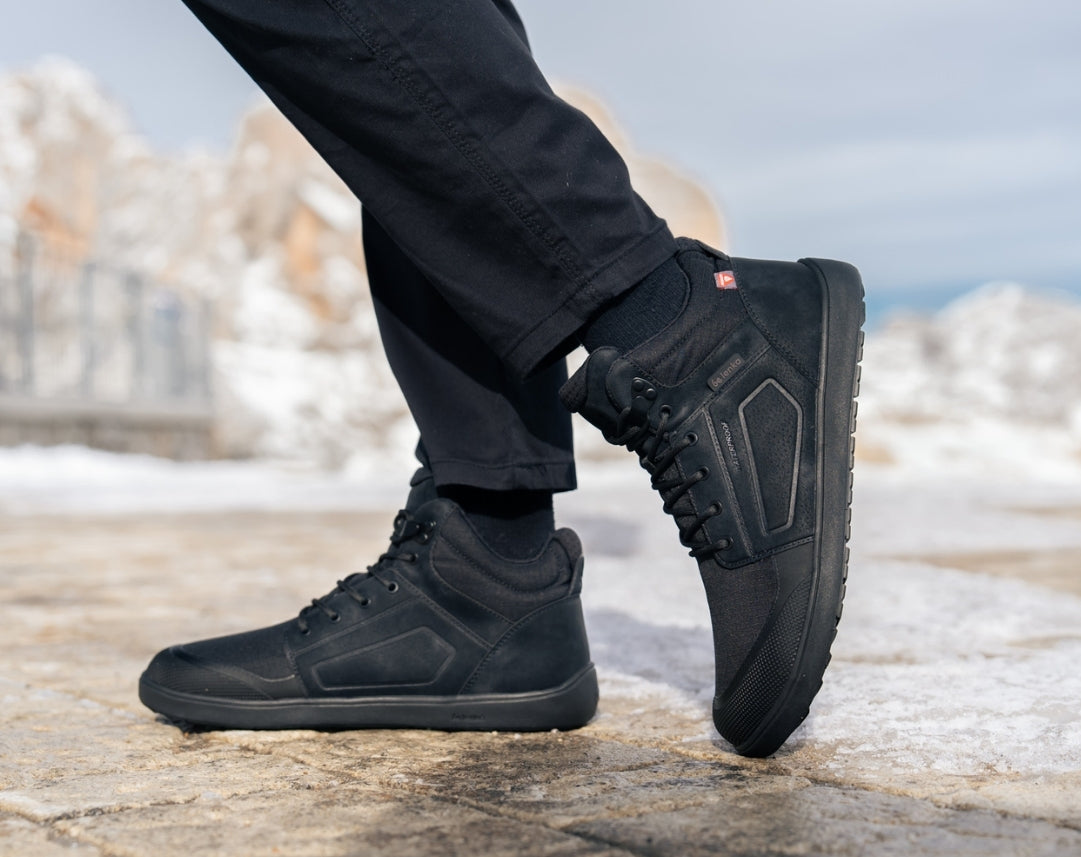 Barefoot Boots Be Lenka ArcticEdge - All Black