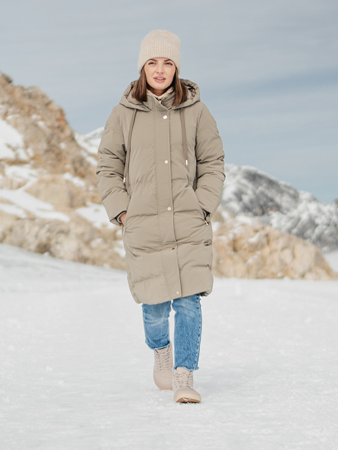 Bottes pieds nus Be Lenka ArcticEdge - Beige