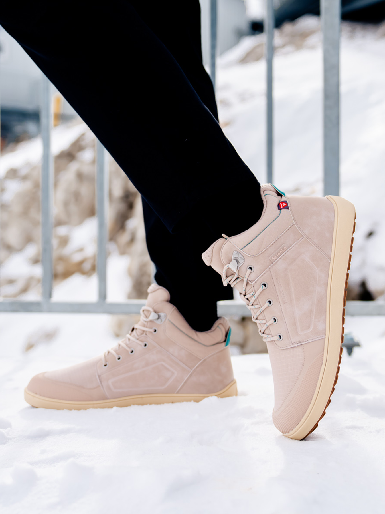 Bottes pieds nus Be Lenka ArcticEdge - Beige
