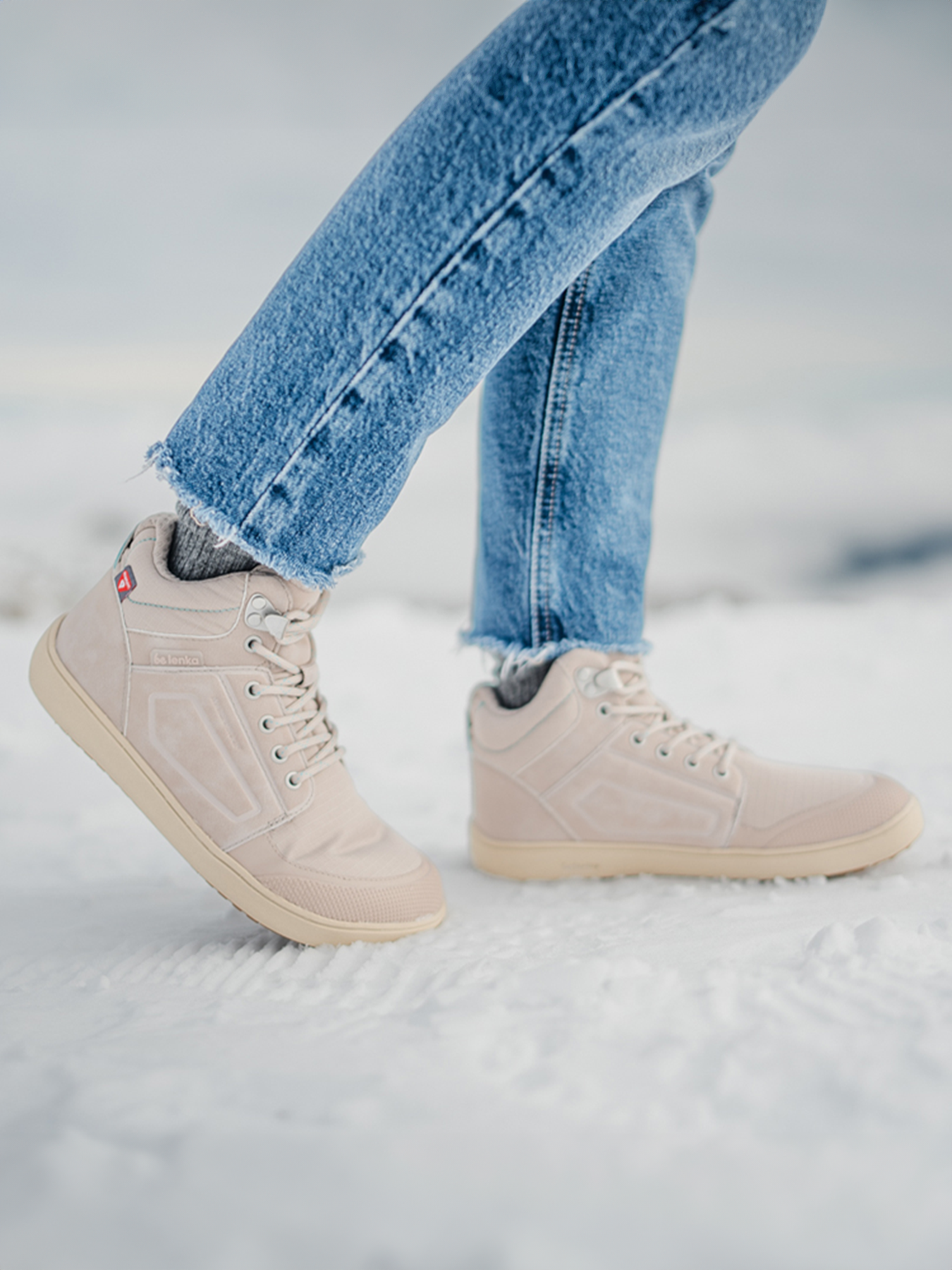 Bottes pieds nus Be Lenka ArcticEdge - Beige