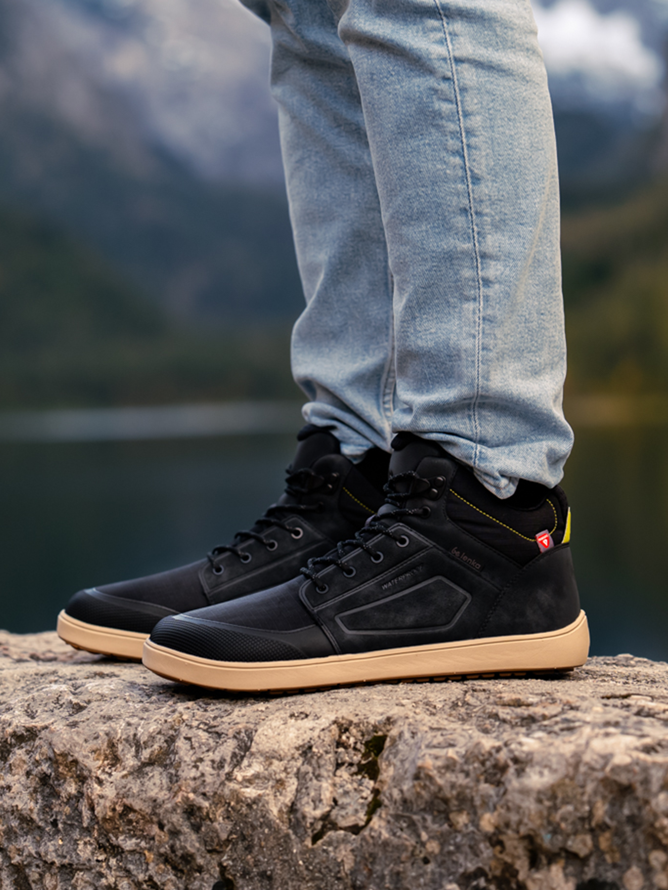 Barefoot Boots Be Lenka ArcticEdge - Charcoal Black