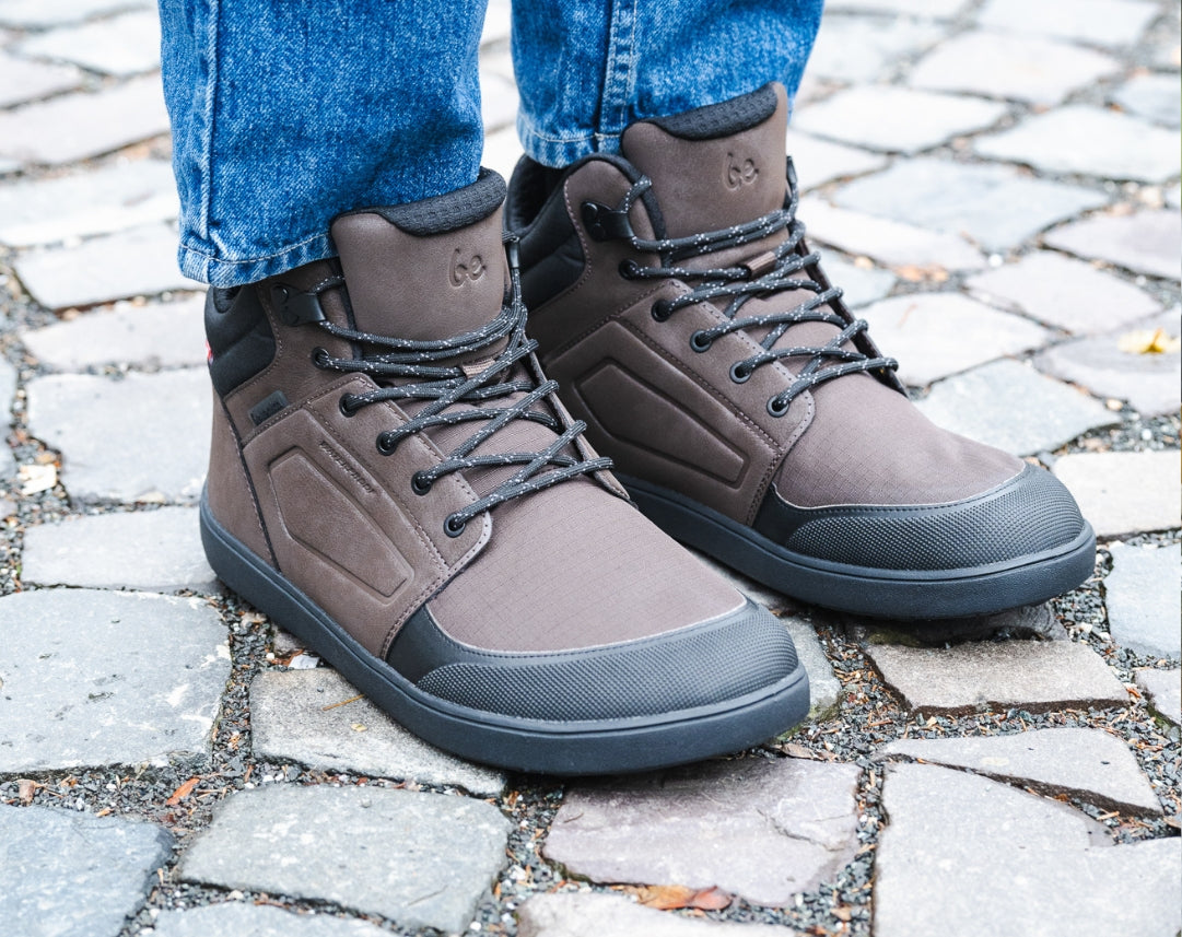 Barefoot Boots Be Lenka ArcticEdge - Dark Brown