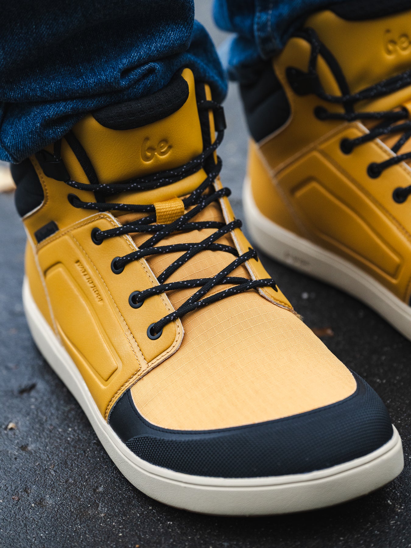 Barefoot Boots Be Lenka ArcticEdge - Mustard