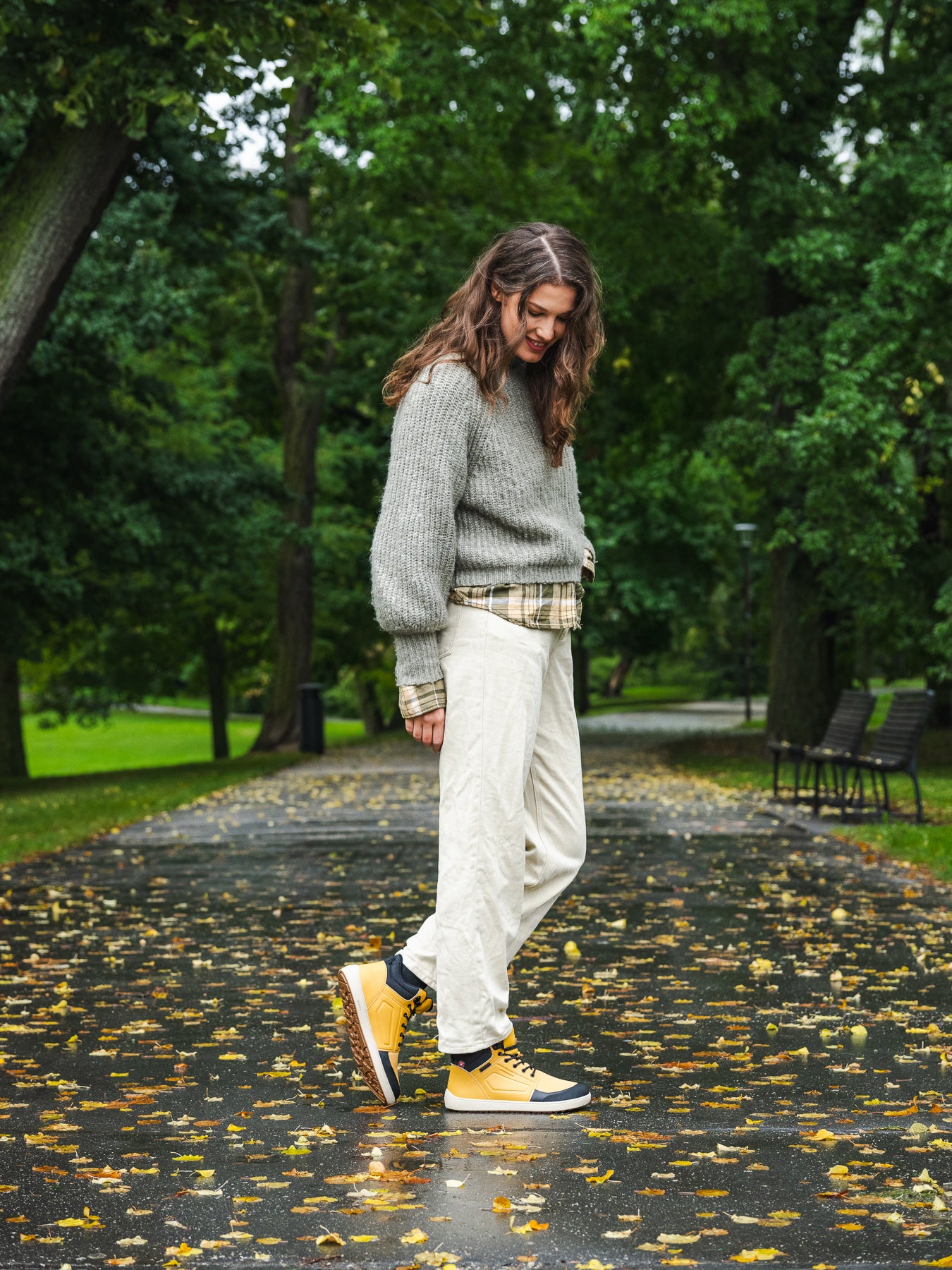 Barefoot Boots Be Lenka ArcticEdge - Mustard