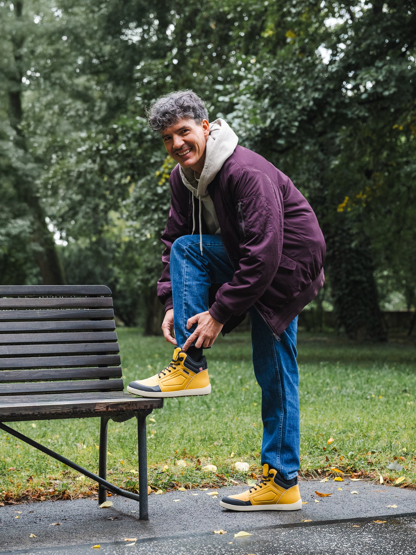 Barefoot Boots Be Lenka ArcticEdge - Mustard