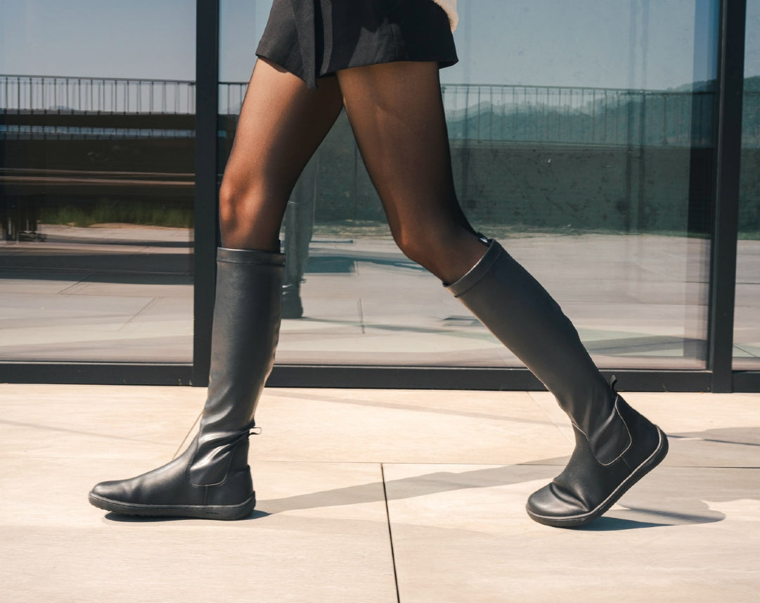 Barefoot Long Boots Be Lenka Athena - Black