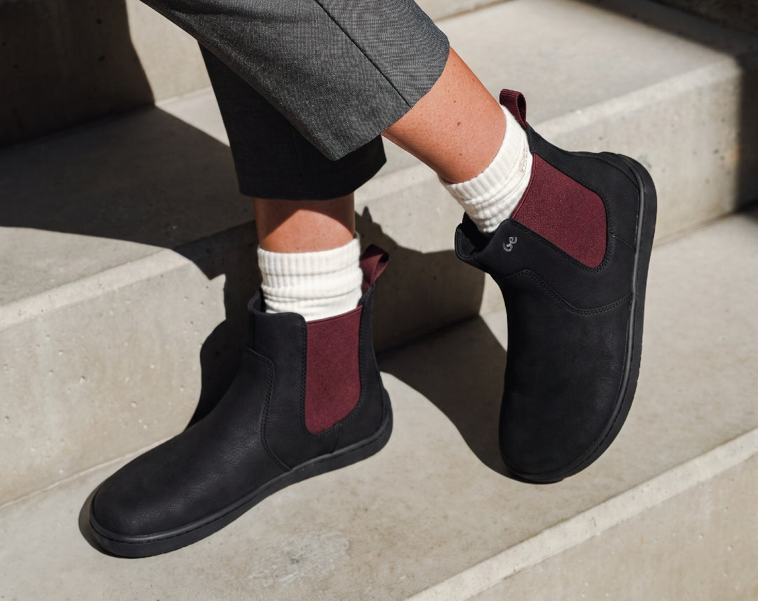 Barefoot Chelsea Boots Be Lenka Entice 3.0 Vegan - Black