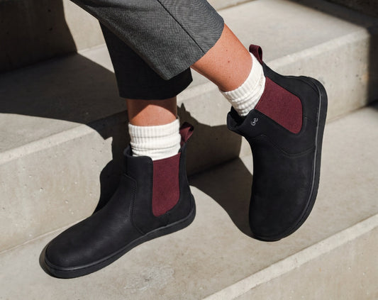 Barefoot Chelsea Boots Be Lenka Entice 3.0 Vegan - Black