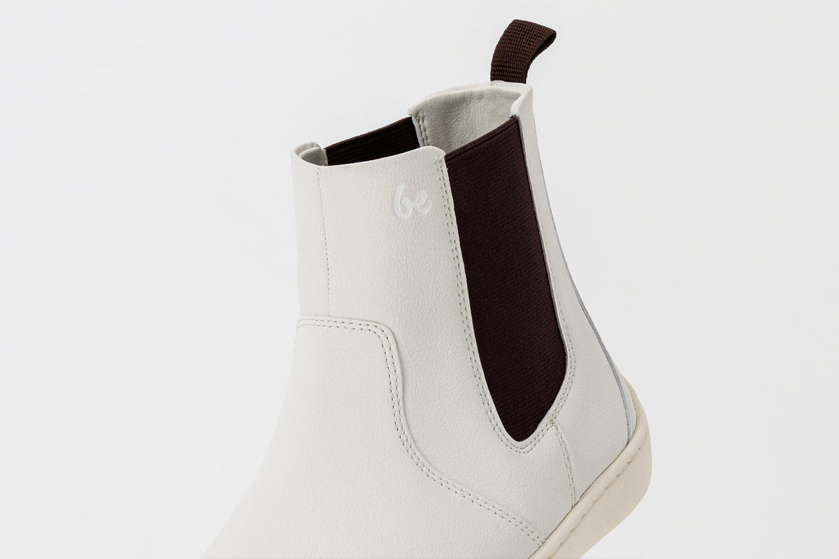 Barefoot Chelsea Boots Be Lenka Entice 3.0 Vegan - Off-White