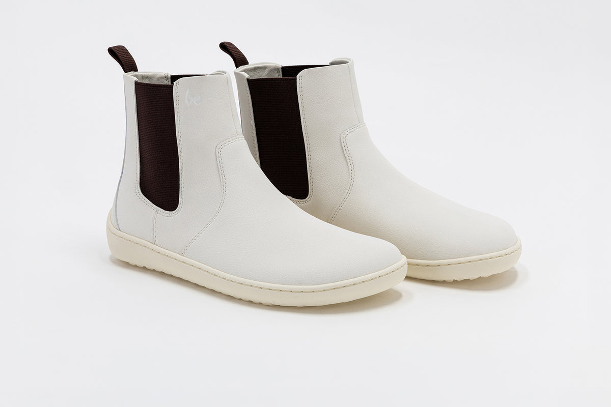 Barefoot Chelsea Boots Be Lenka Entice 3.0 Vegan - Off-White