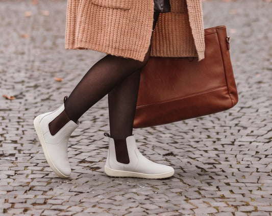 Barefoot Chelsea Boots Be Lenka Entice 3.0 Vegan - Off-White