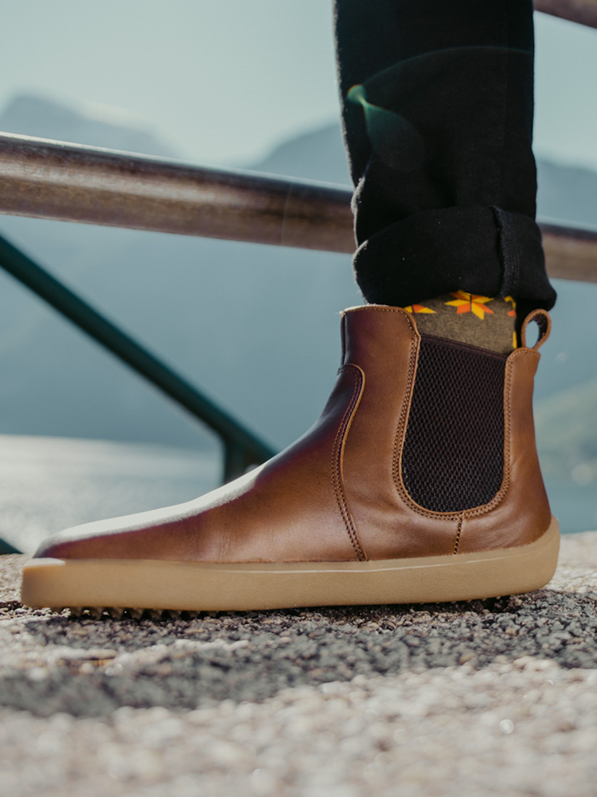 Barefoot Chelsea Boots Be Lenka Entice Neo - Dark Brown