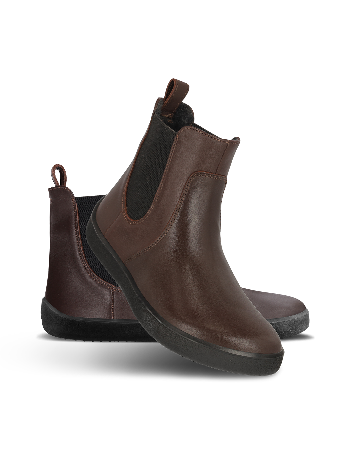 Bottes pieds nus Be Lenka Entice Neo - Marron foncé et noir