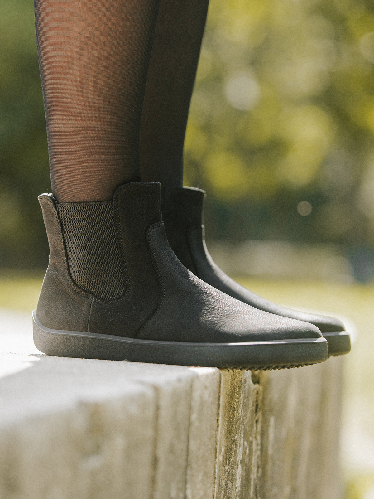 Barefoot Chelsea Boots Be Lenka Entice Neo - Matt Black