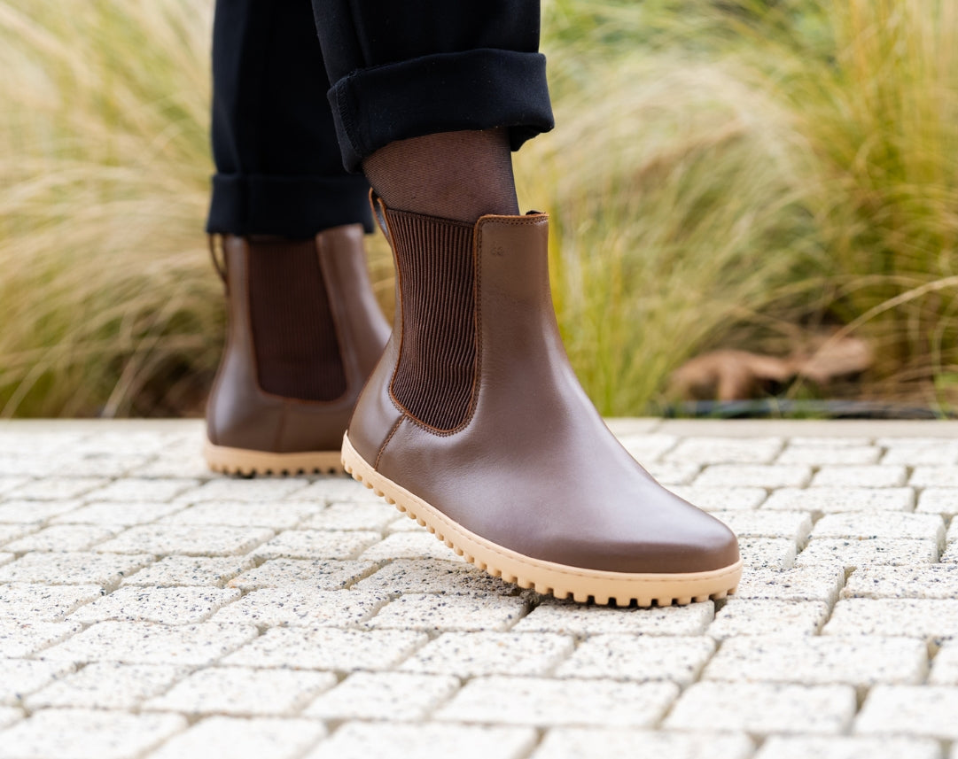 Barefoot Boots Be Lenka Glam - Milk Chocolate