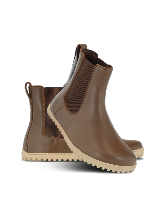 Barefoot Boots Be Lenka Glam - Milk Chocolate