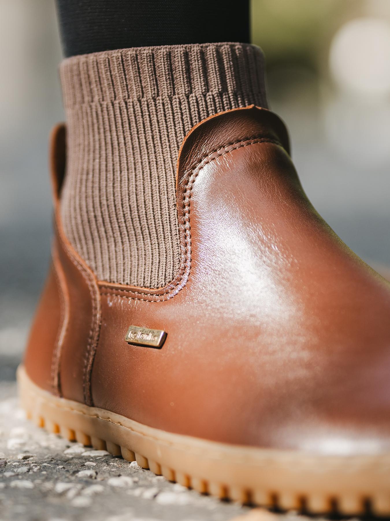 Bottes pieds nus Be Lenka Mojo - Marron foncé