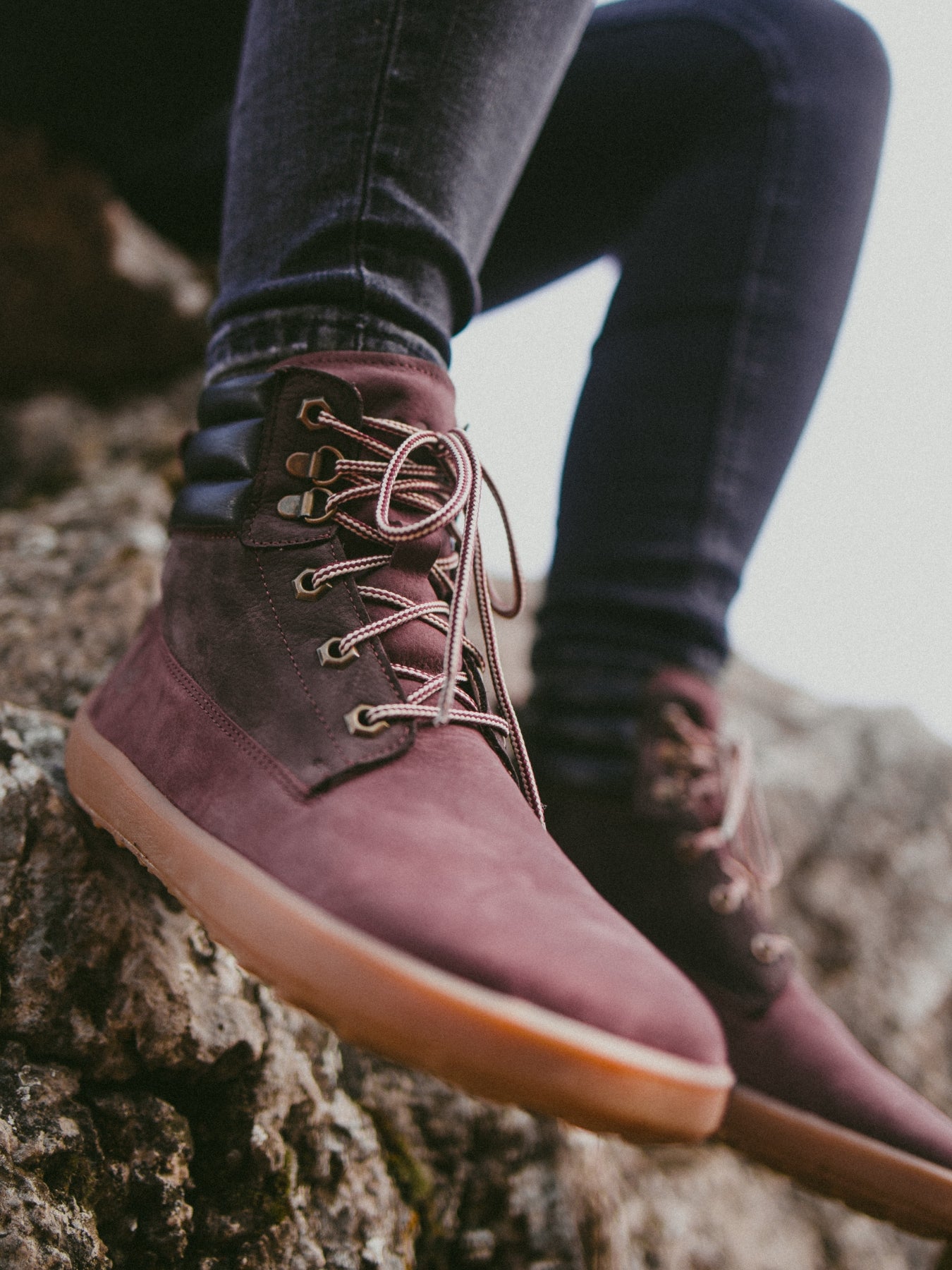 Barefoot Boots Be Lenka Nevada Neo - Burgundy