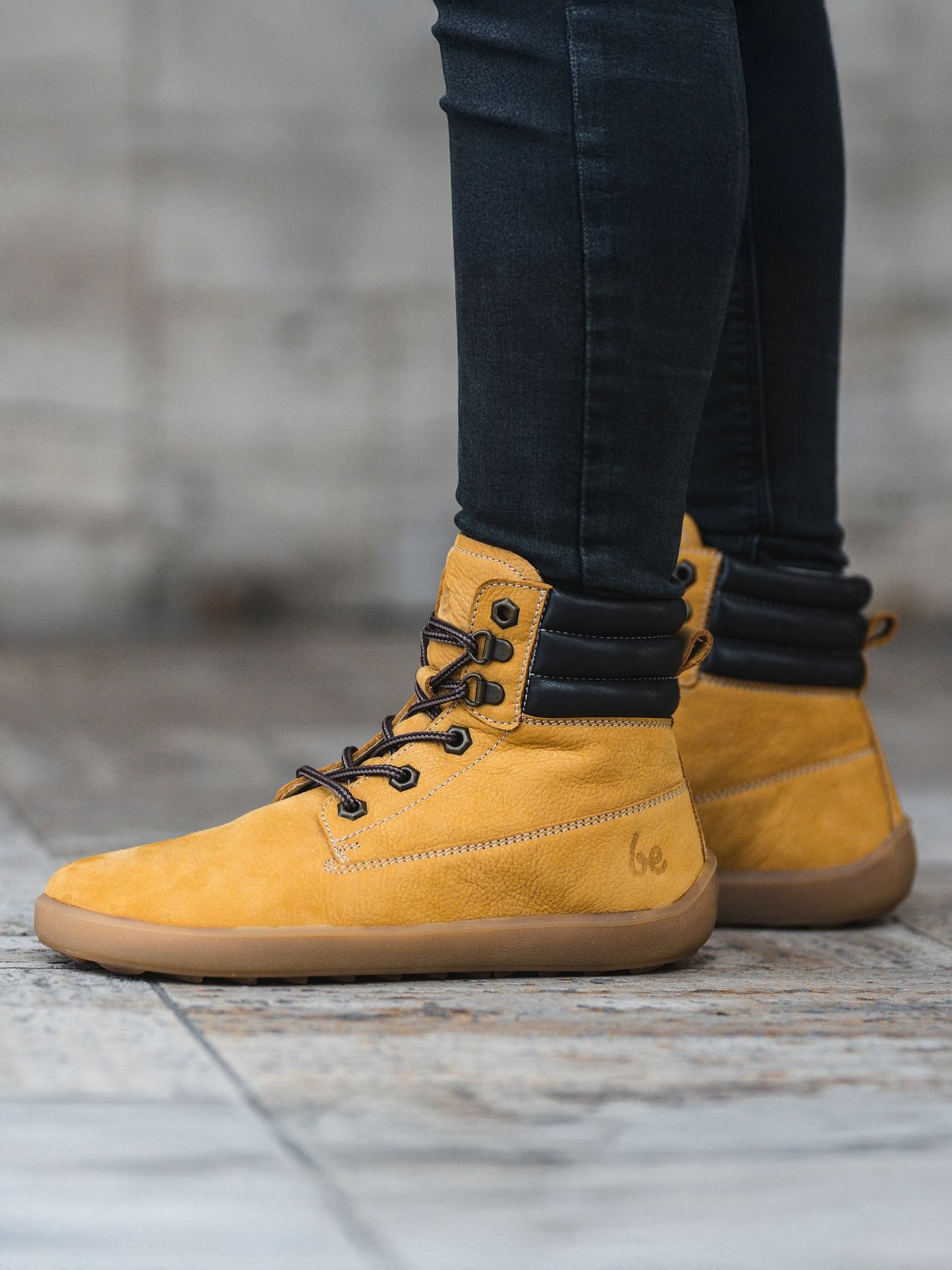Barefoot Boots Be Lenka Nevada Neo - Mustard