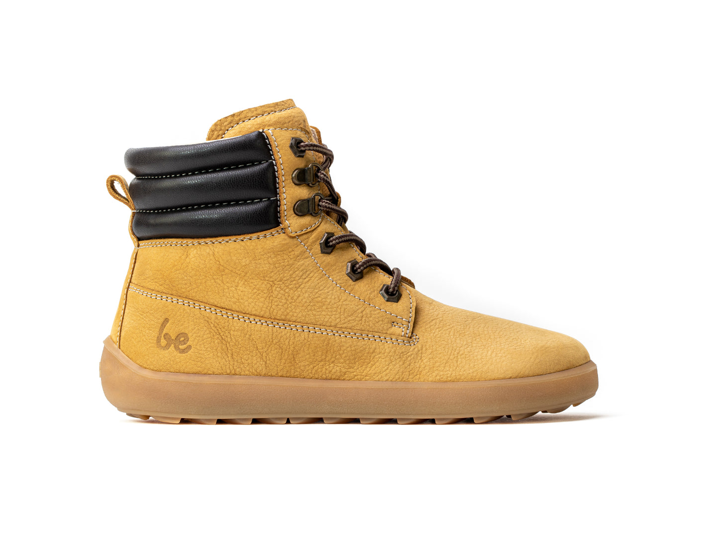 Bottes pieds nus Be Lenka Nevada Neo - Moutarde