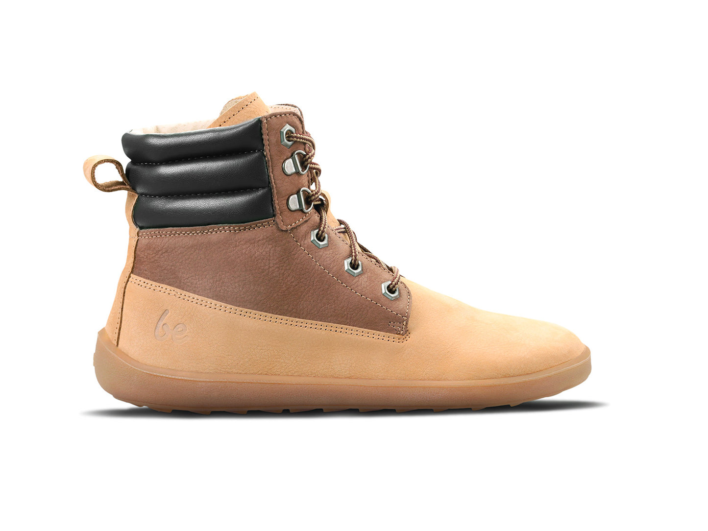 Bottes pieds nus Be Lenka Nevada Neo - Sable et marron foncé