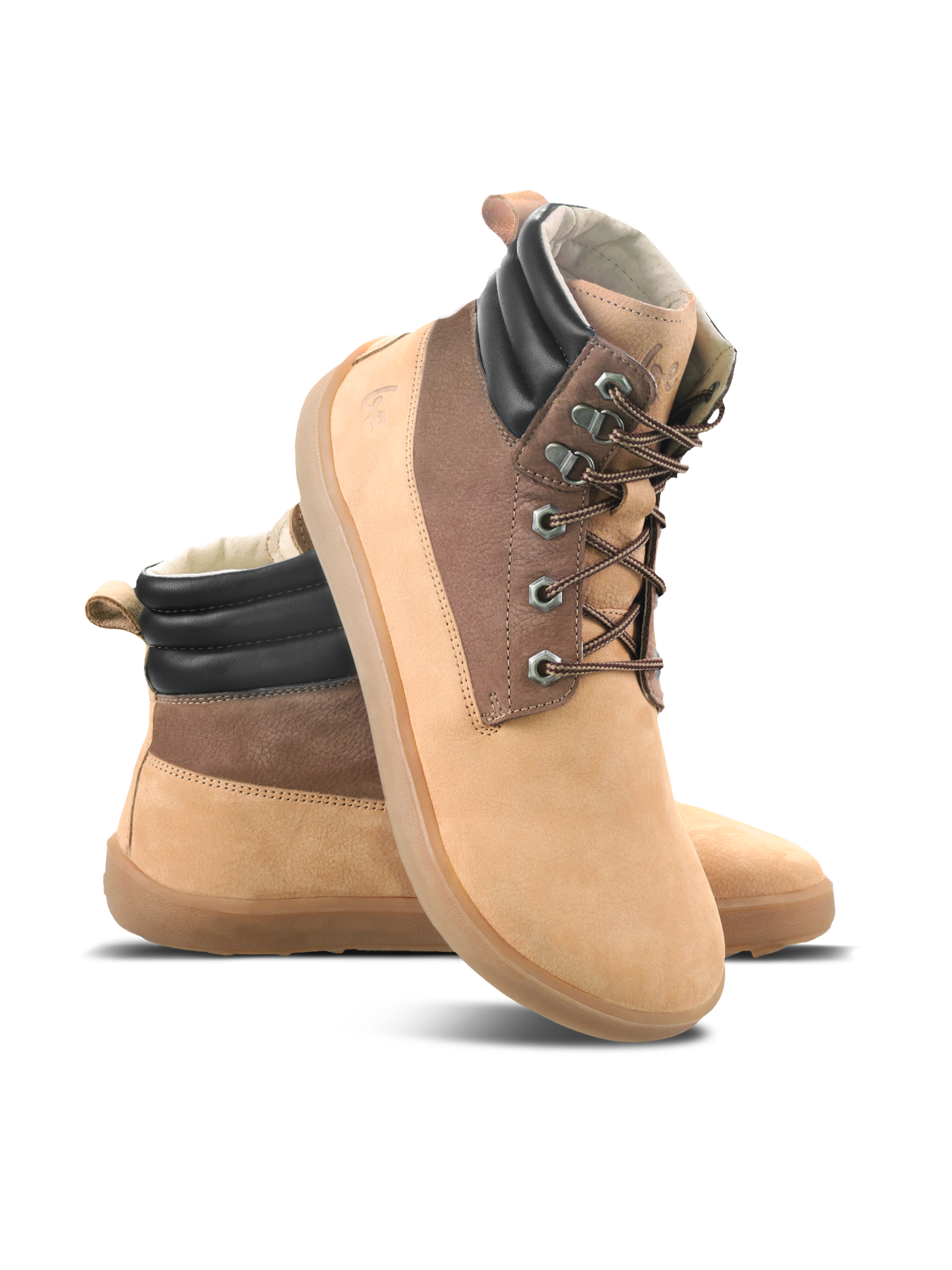 Barefoot Boots Be Lenka Nevada Neo - Sand & Dark Brown