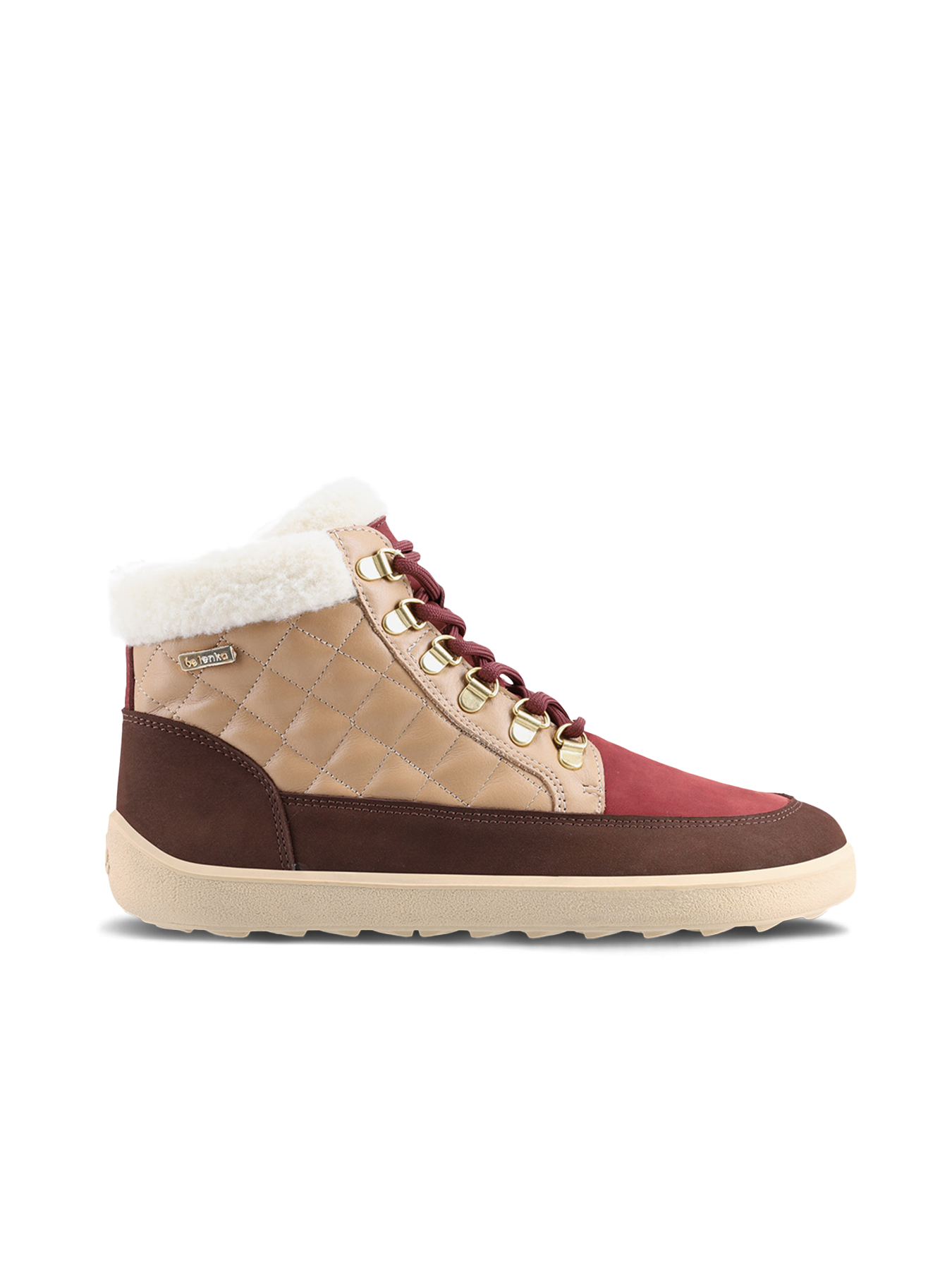 Barefoot Boots Be Lenka Olivia - Brown & Burgundy