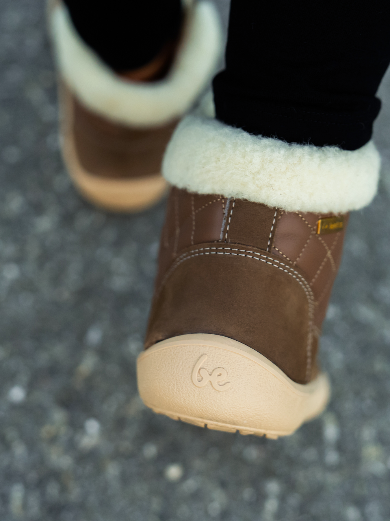 Bottes pieds nus Be Lenka Olivia - Noisette