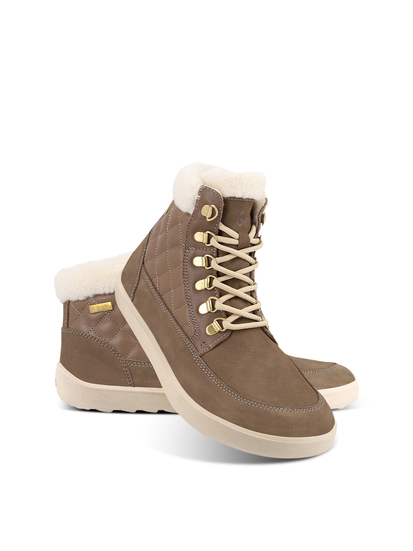 Bottes pieds nus Be Lenka Olivia - Noisette