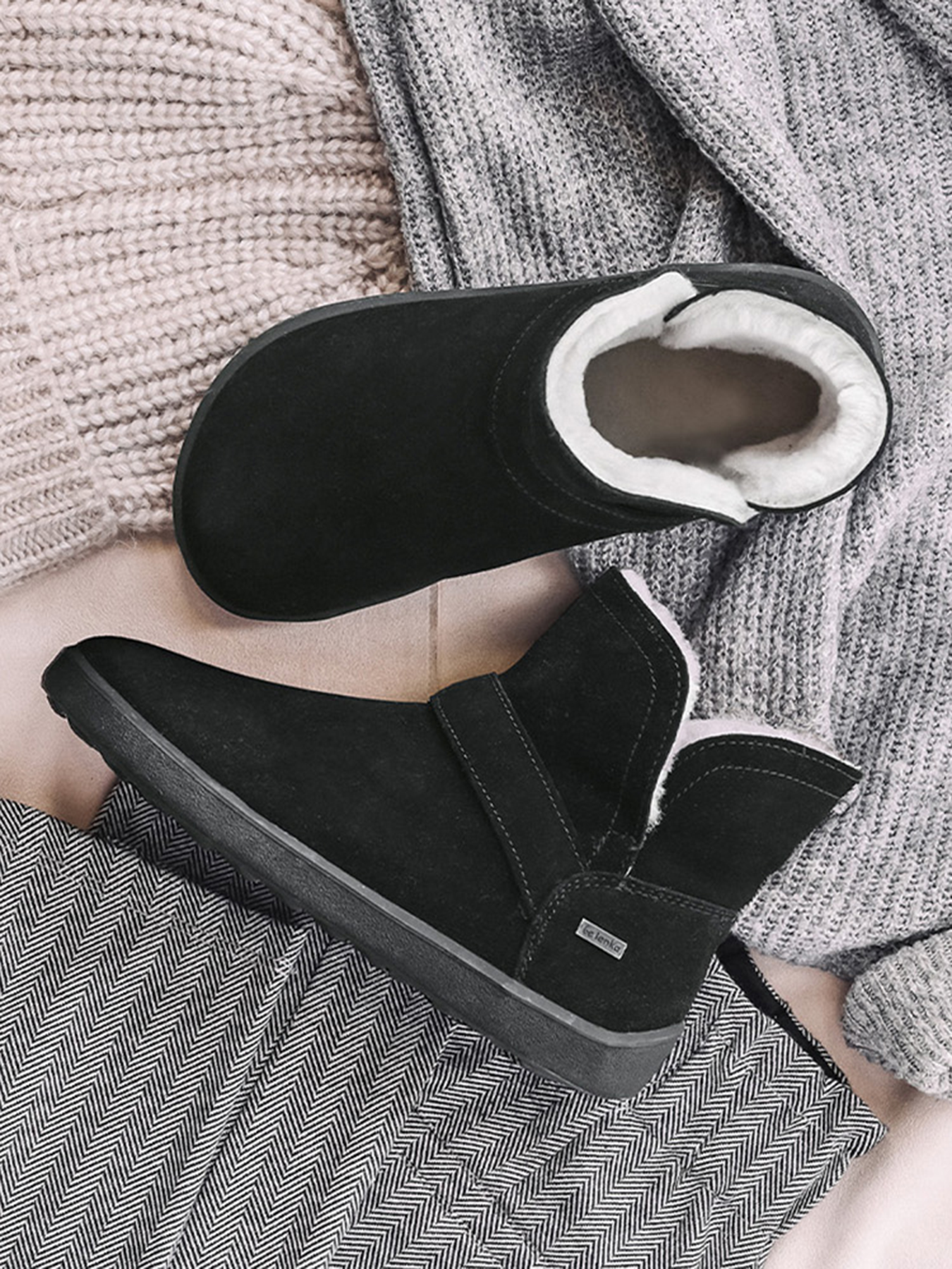 Chaussures pieds nus Be Lenka Polaris - Tout noir
