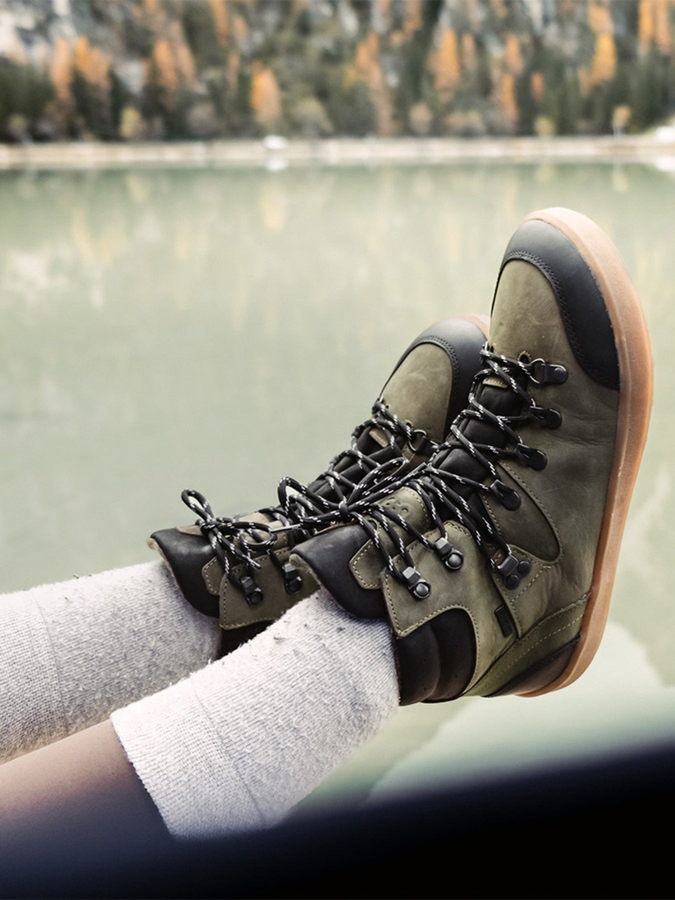 Chaussures pieds nus Be Lenka Ranger 2.0 - Vert armée