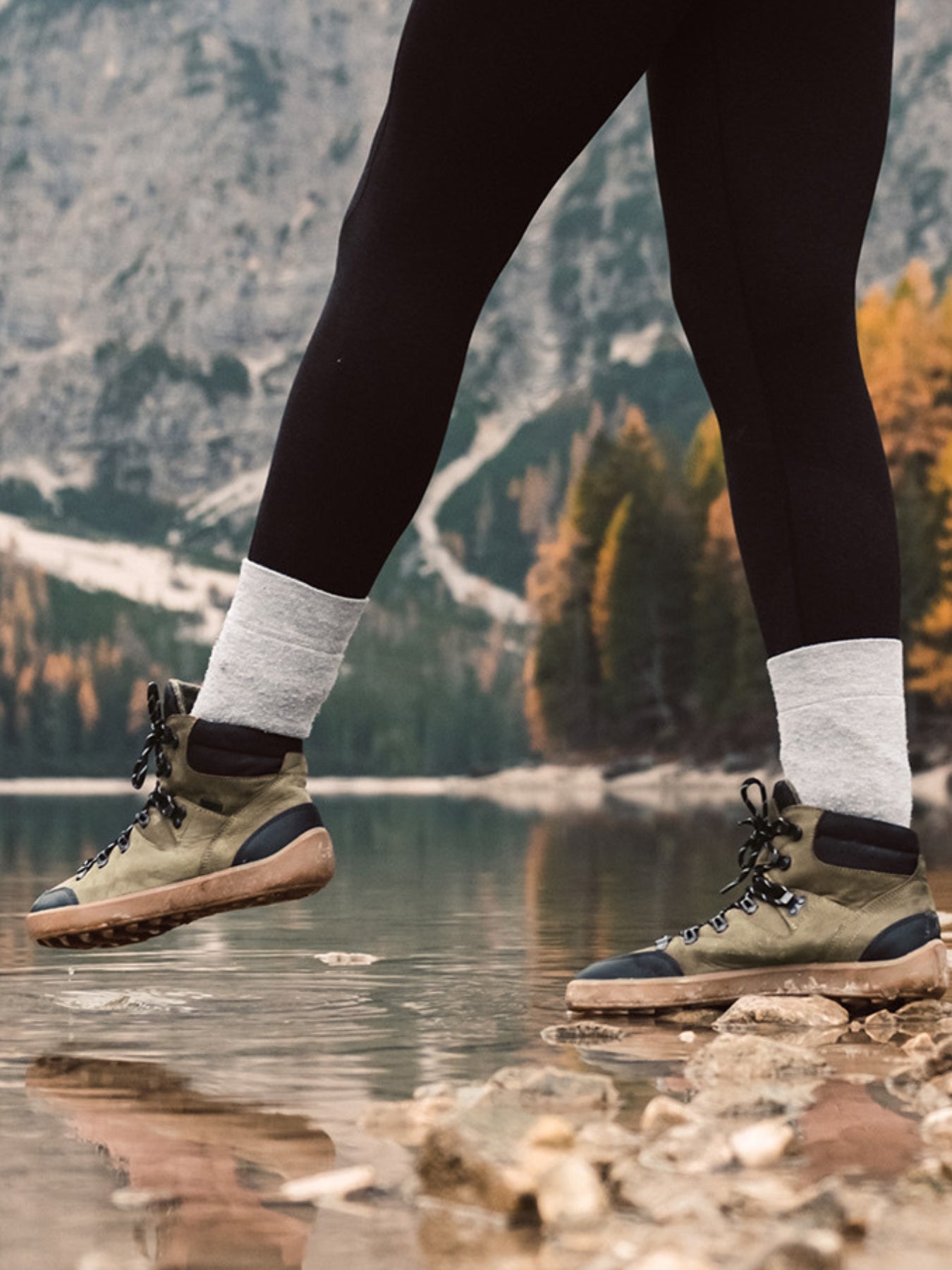 Chaussures pieds nus Be Lenka Ranger 2.0 - Vert armée