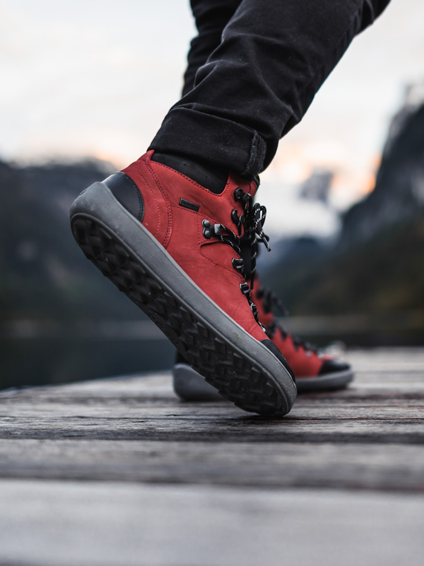 Chaussures pieds nus Be Lenka Ranger 2.0 - Rouge