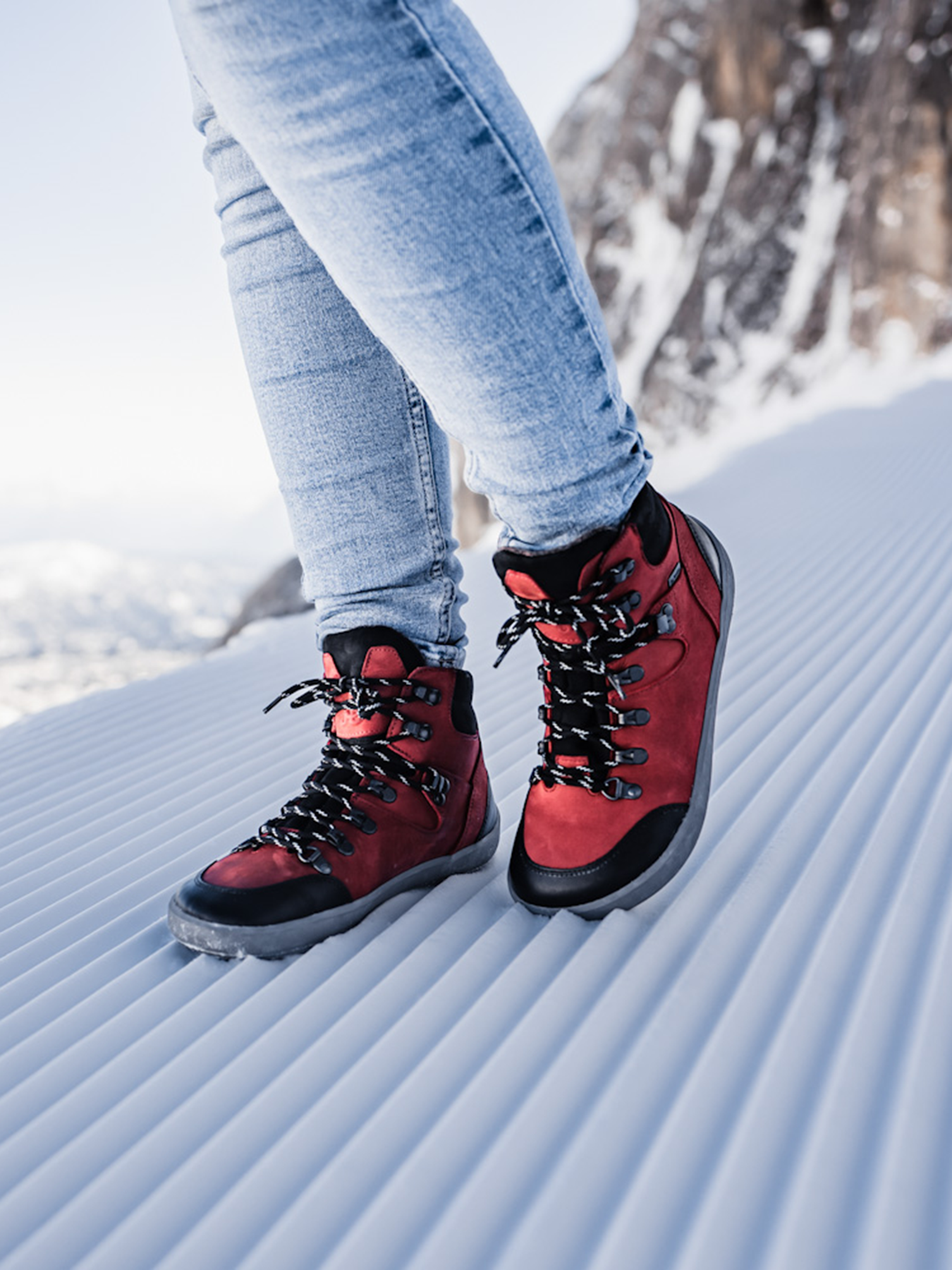 Chaussures pieds nus Be Lenka Ranger 2.0 - Rouge