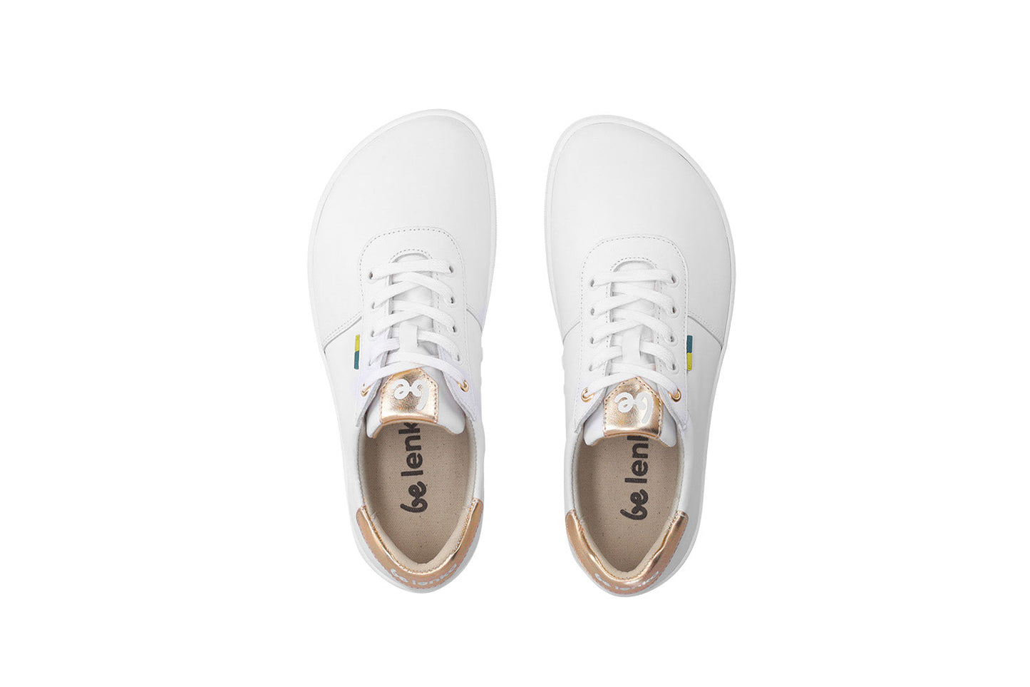 Barefoot Shoes Be Lenka Royale - White & Gold