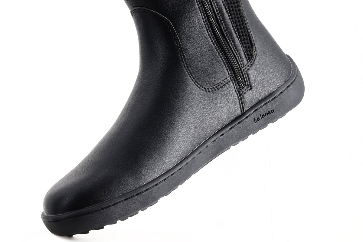 Barefoot Knee-high Boots Be Lenka Symphony - Black