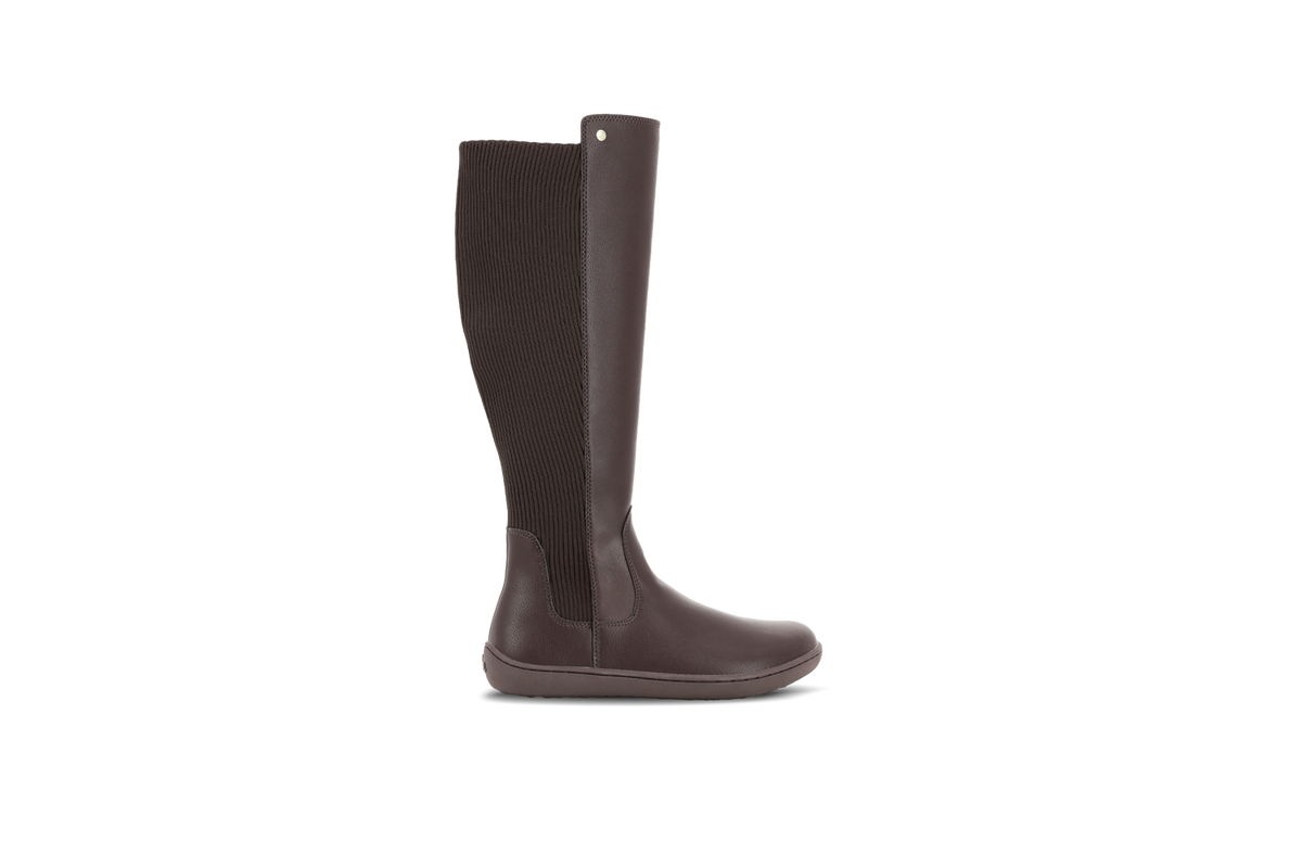 Barefoot Knee-high Boots Be Lenka Symphony - Dark Brown