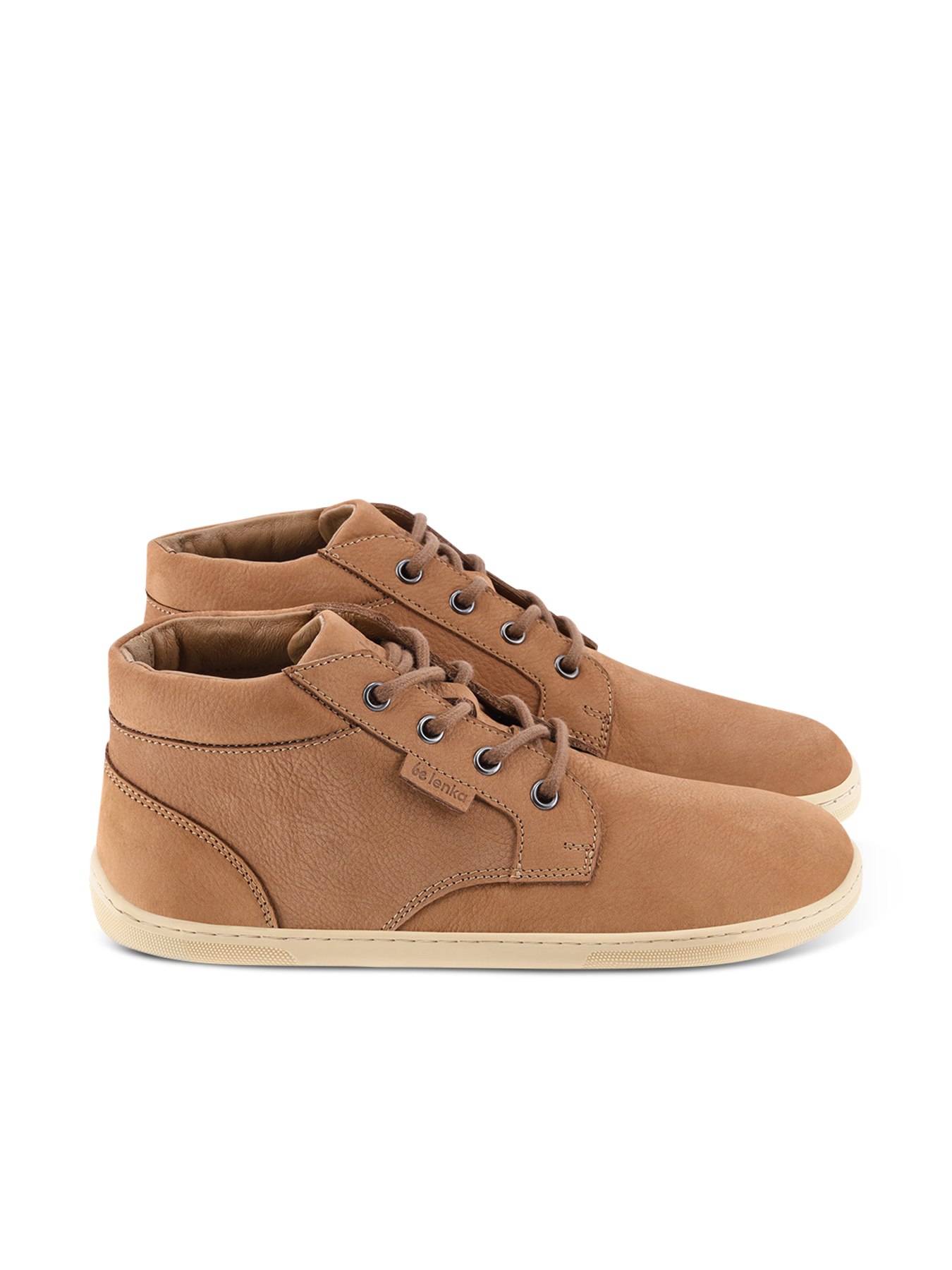 Barefoot Shoes - Be Lenka - Synergy - Cognac & Beige