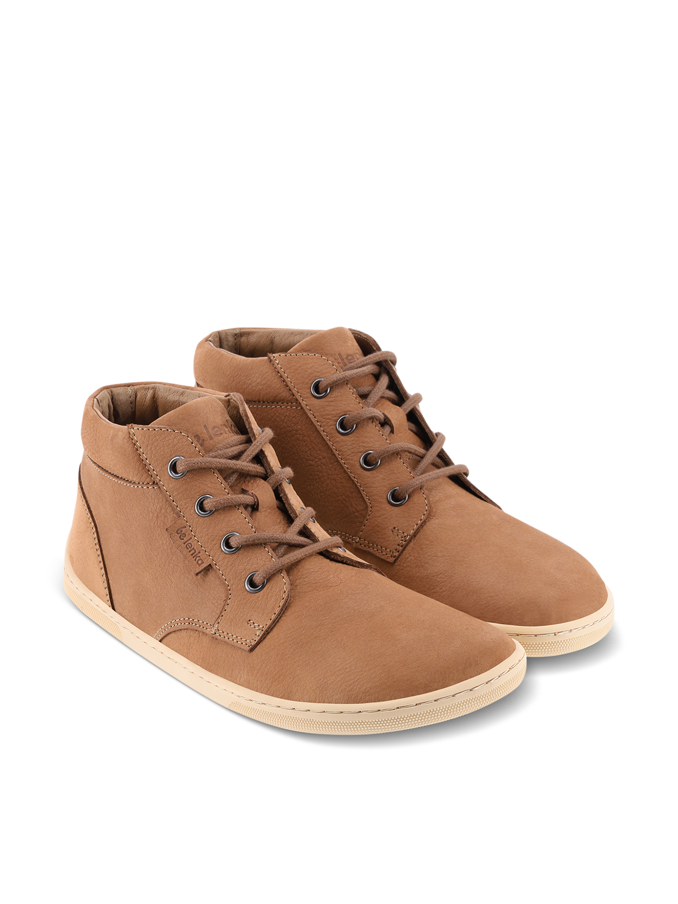 Barefoot Shoes - Be Lenka - Synergy - Cognac & Beige