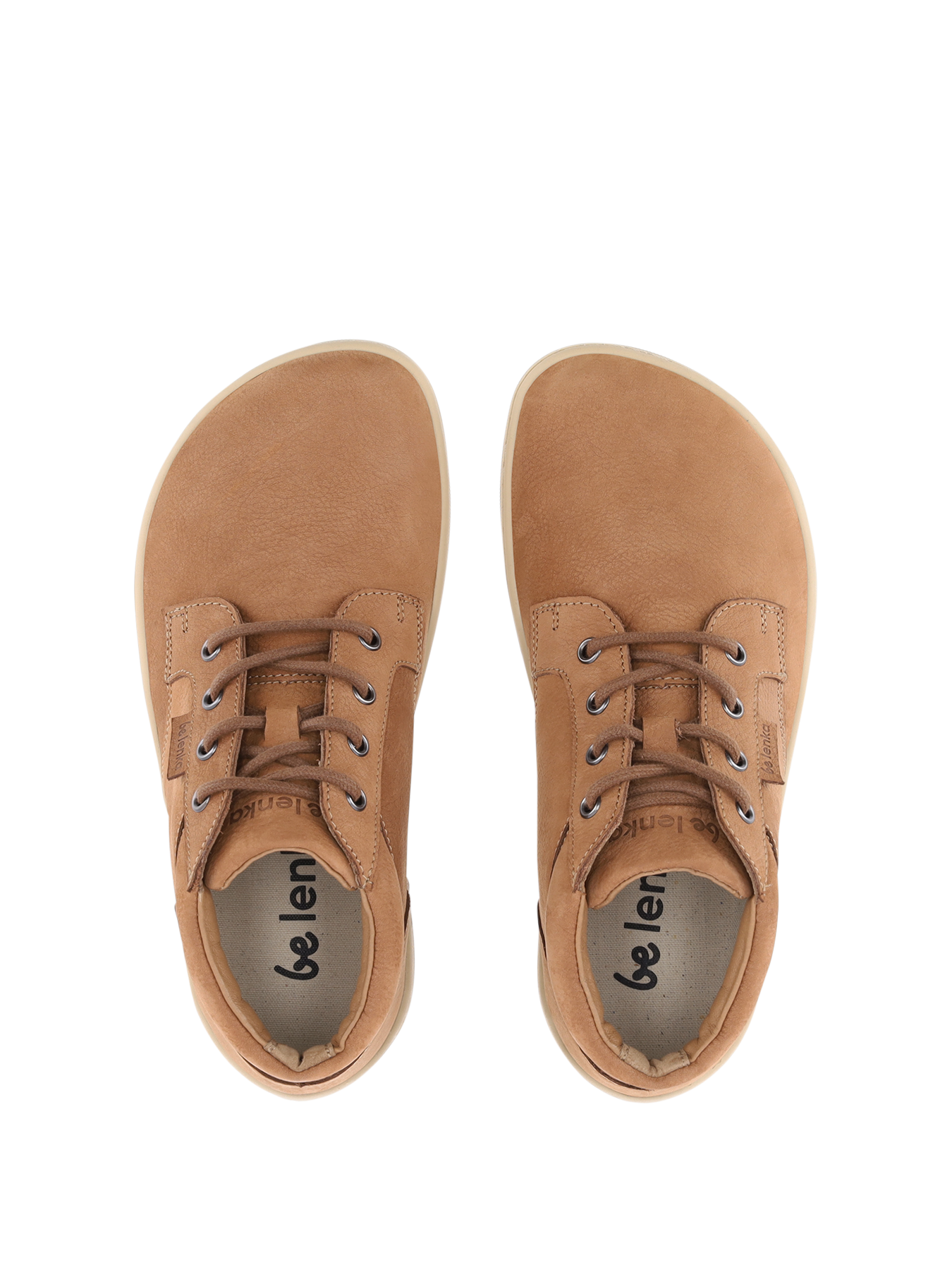 Barefoot Shoes - Be Lenka - Synergy - Cognac & Beige