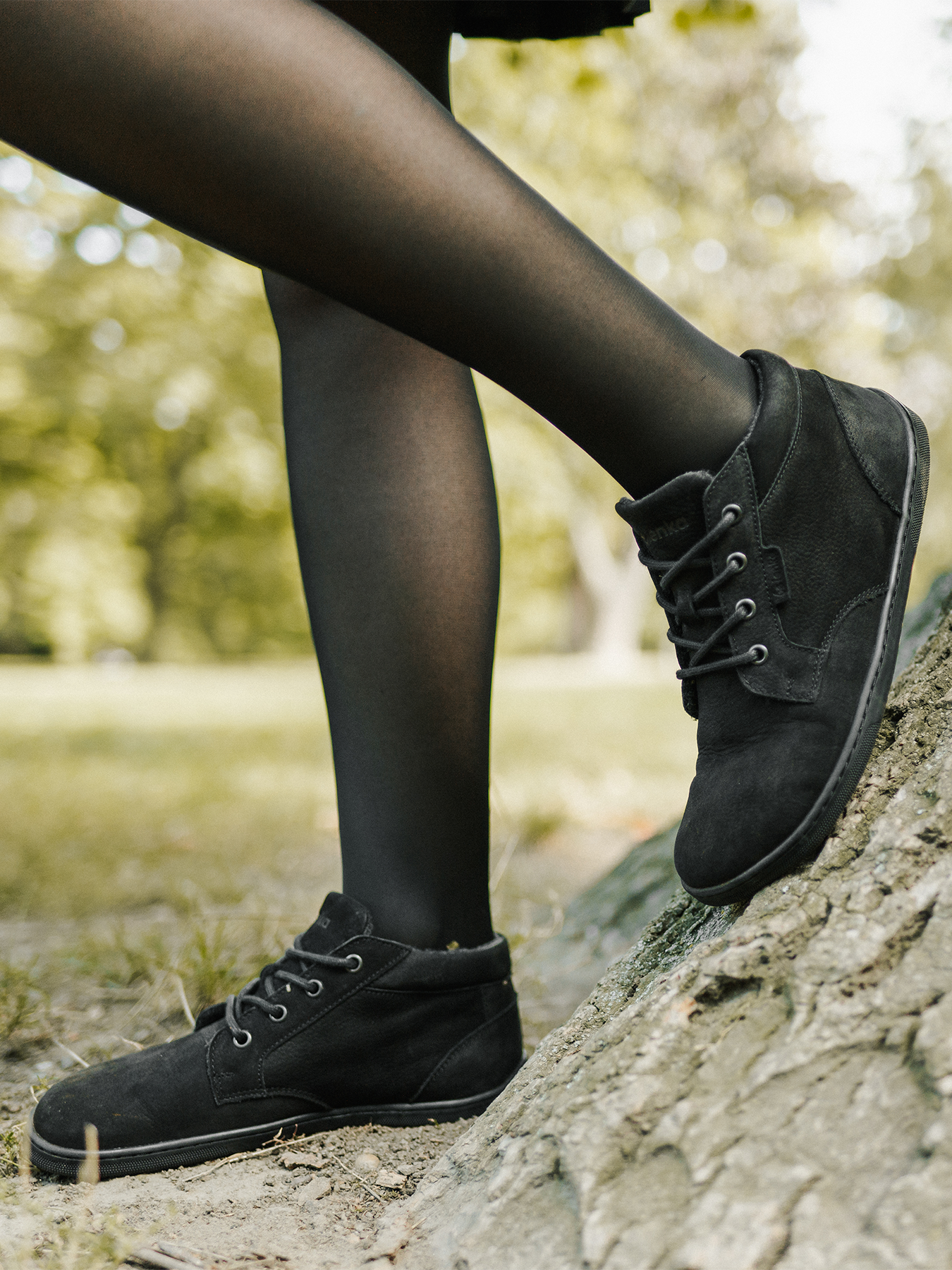 Barefoot Shoes - Be Lenka - Synergy - Fleece - All Black
