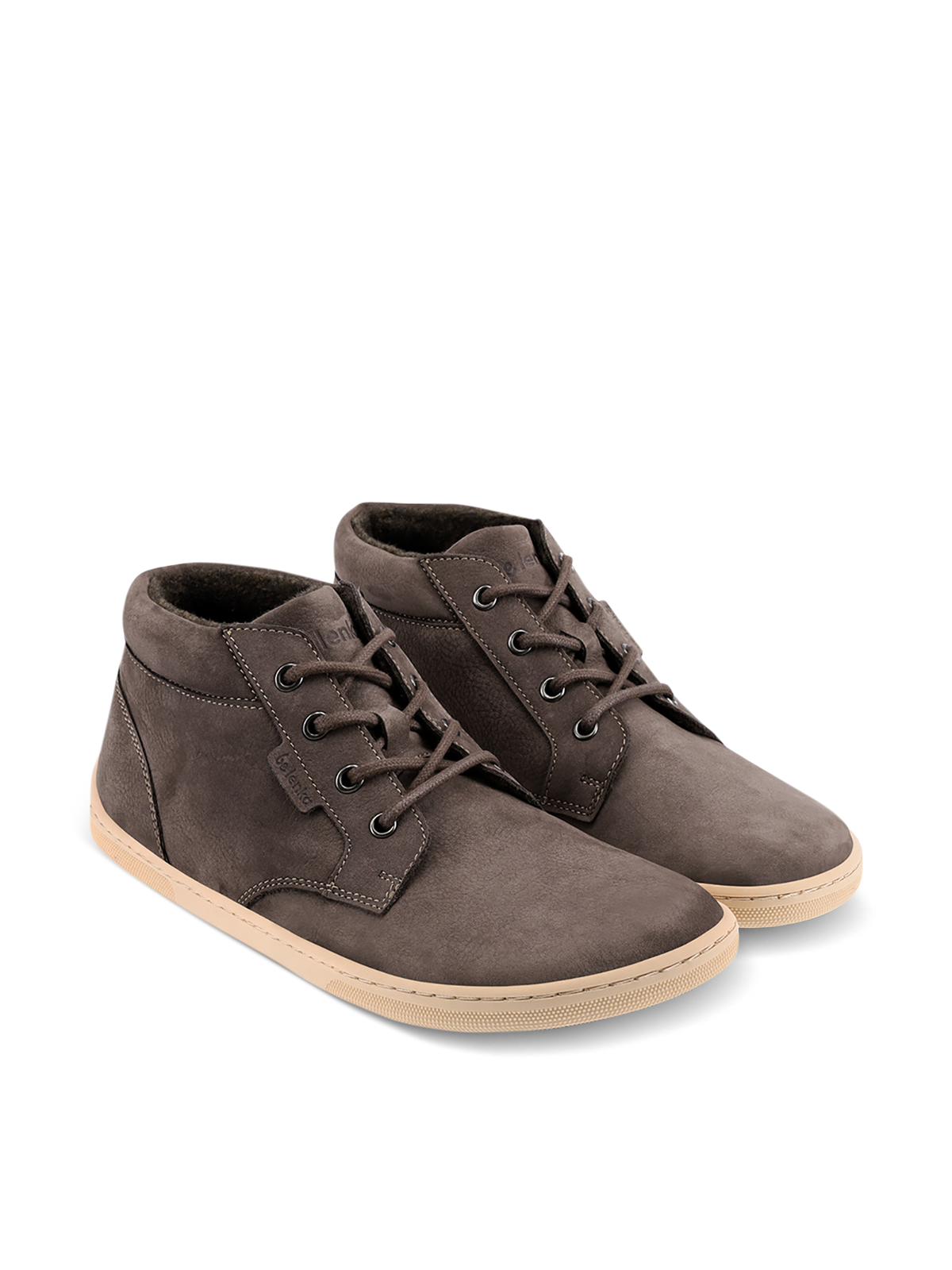 Barefoot Shoes - Be Lenka - Synergy - Fleece - Chocolate & Beige