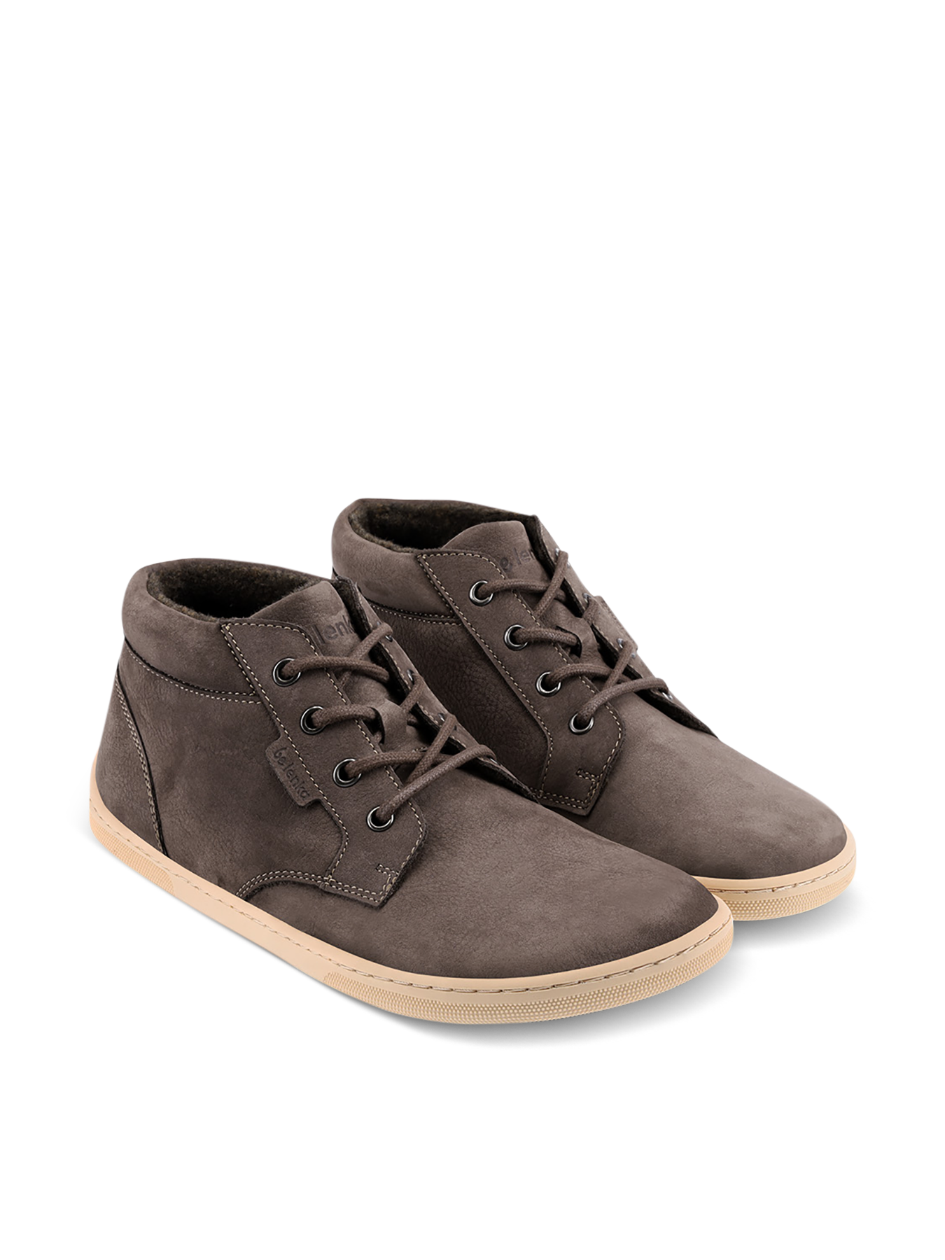 Barefoot Shoes - Be Lenka - Synergy - Fleece - Chocolate & Beige