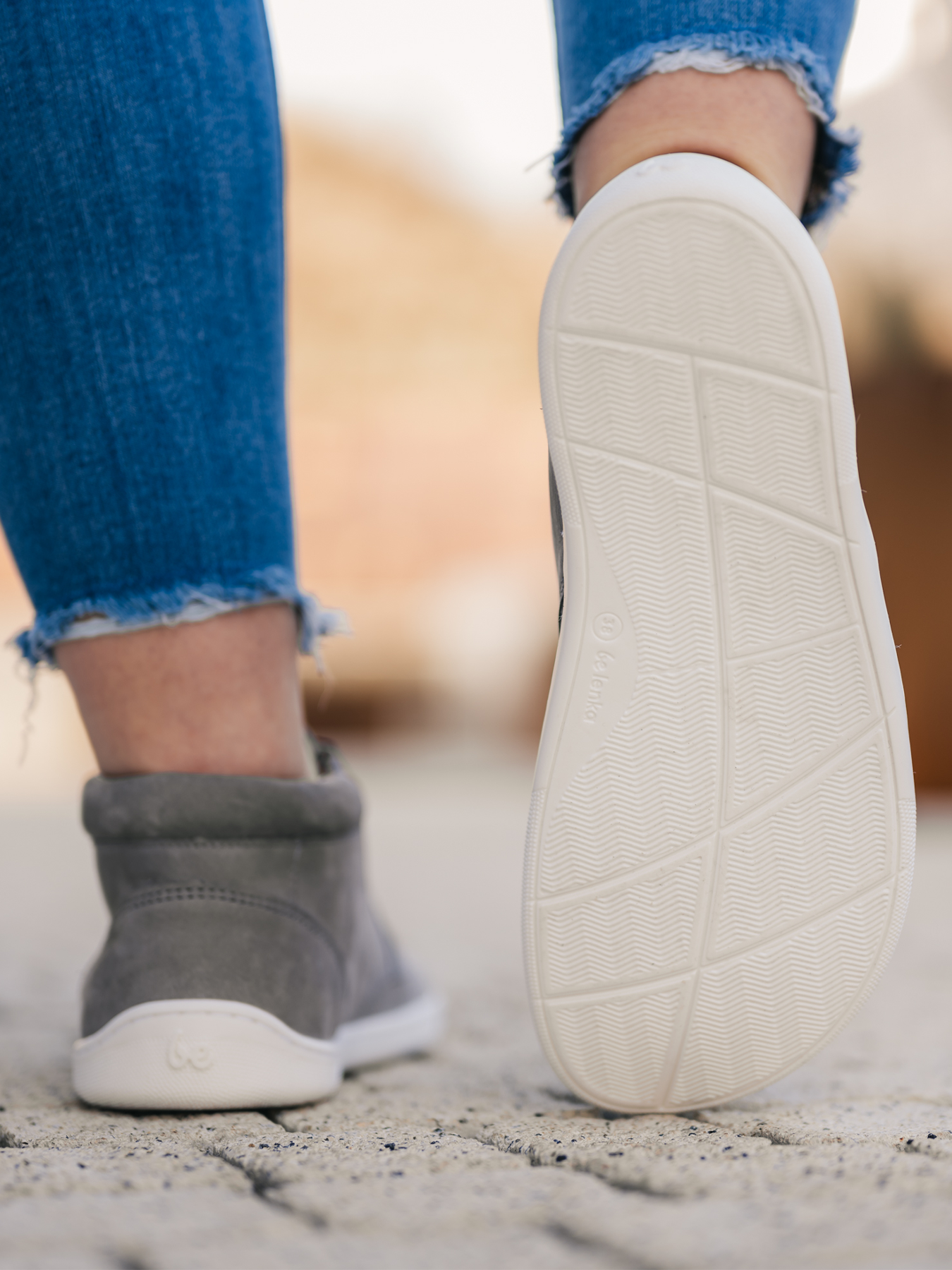 Barefoot Shoes Be Lenka Synergy - Pebble Grey