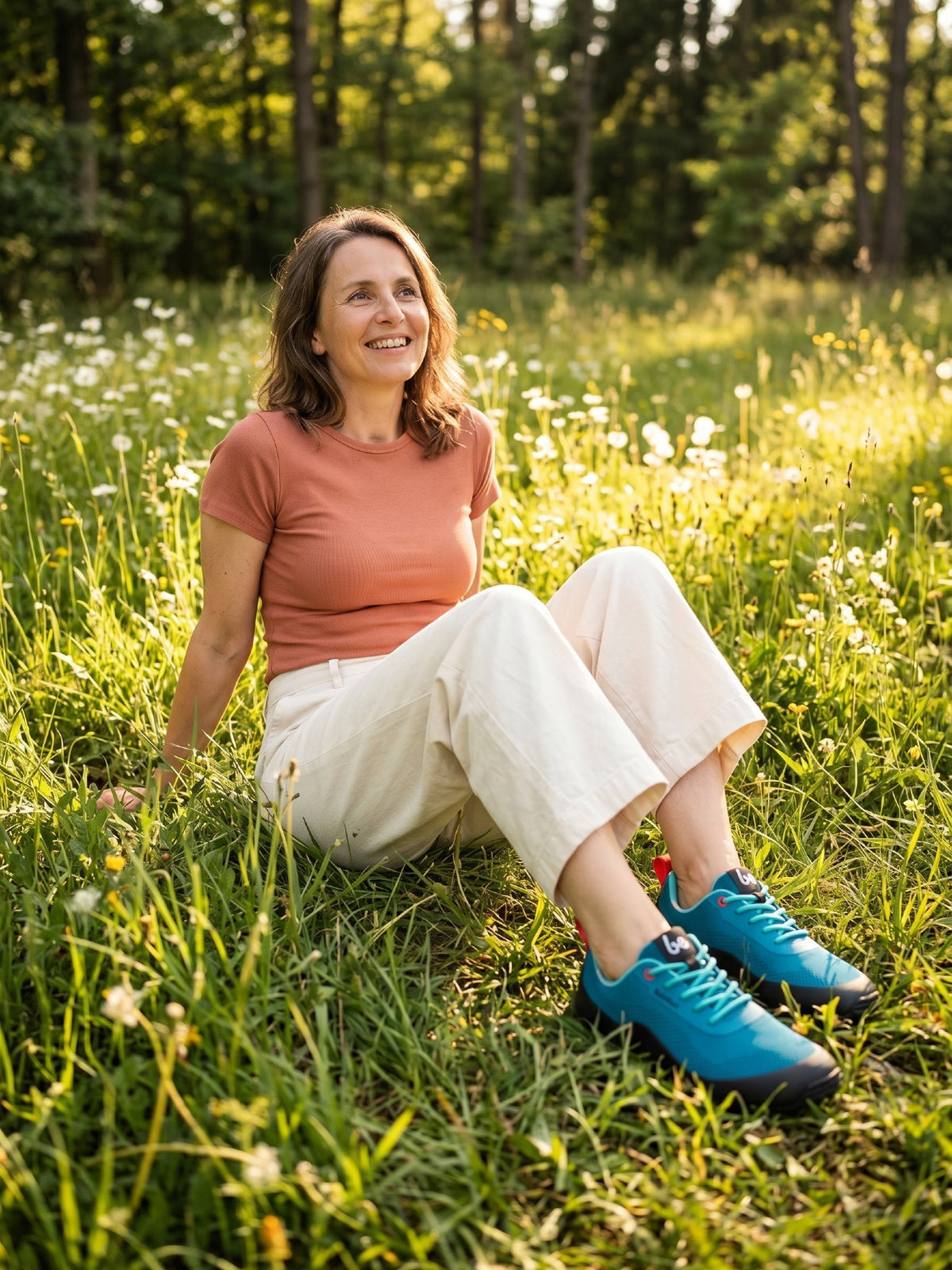 Barefoot Shoes Be Lenka Trailair - Aqua Blue